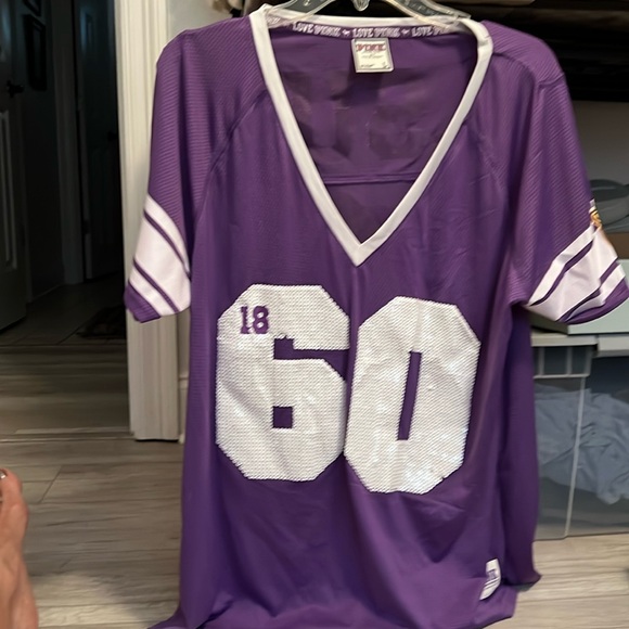 2 For $20
LSU SEQUIN VICTORIA SECRET TOP - Picture 1 of 4